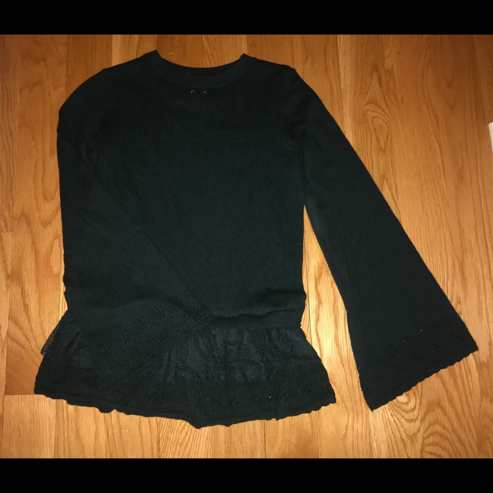 LC Lauren Conrad Bell Sleeve Sweater